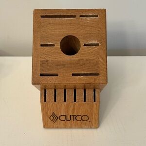 Cutco knife block